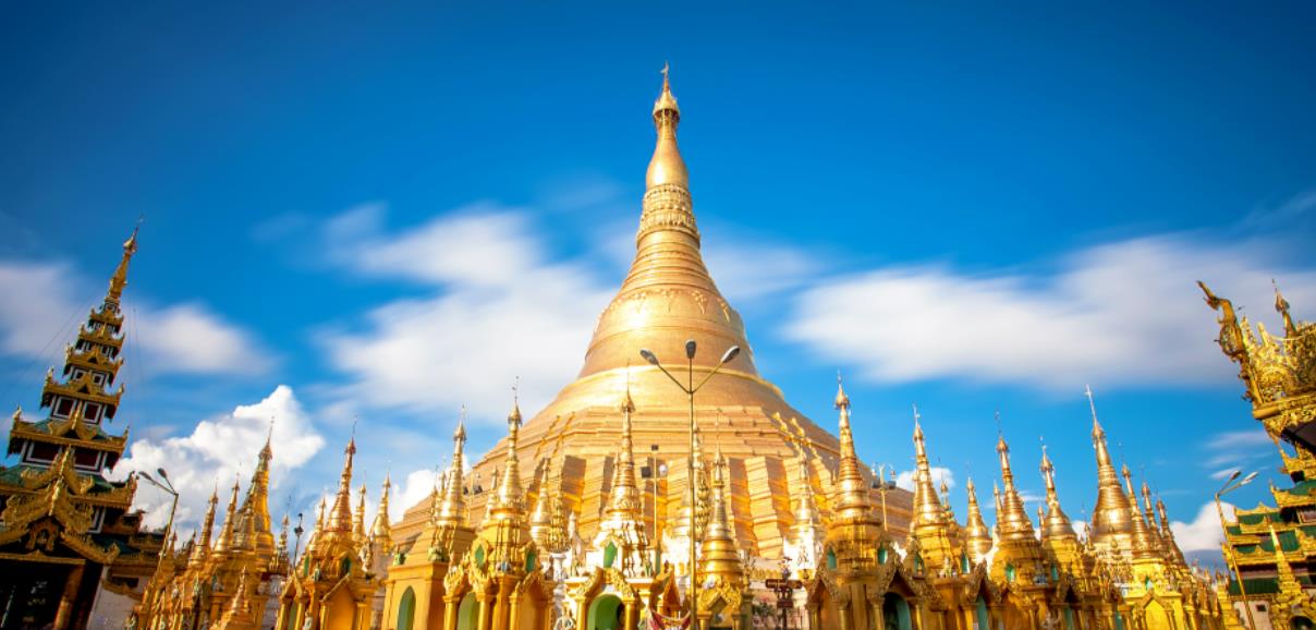 缅甸最著名的佛教圣地，瑞光大金塔拥有2500年历史