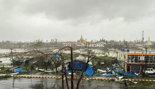 缅甸被列入因缺乏自然灾害预警系统而遭受损失最多的国家名单
